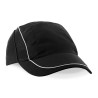 Coolmax® Flow Mesh cap - B182:Black, 100% polyester, One Size